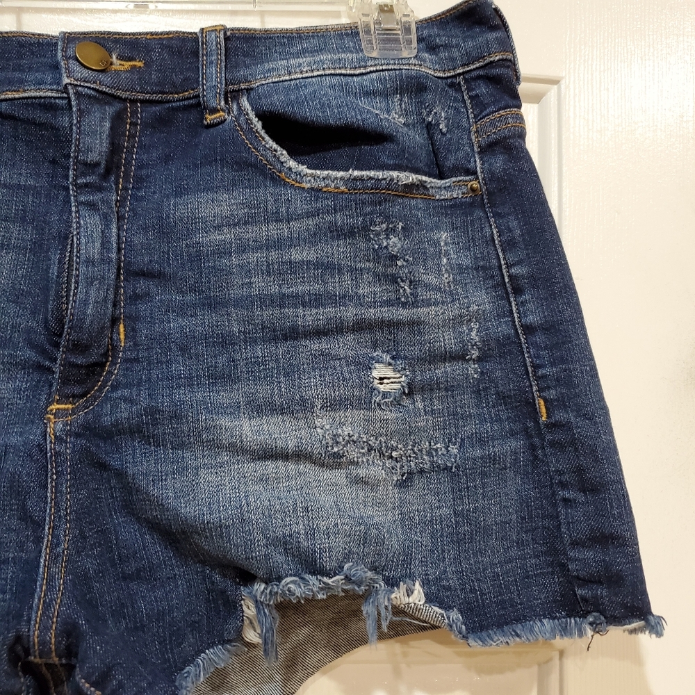 SP BLACK Distressed Cutoff shorts - Picture 7 of 10
